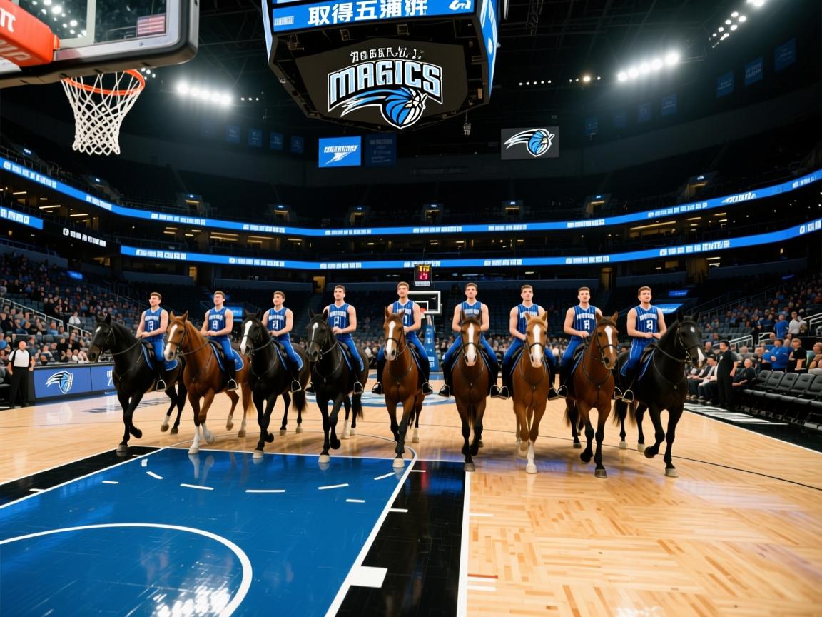 雄骑队主场力克魔术，取得五连胜  第1张