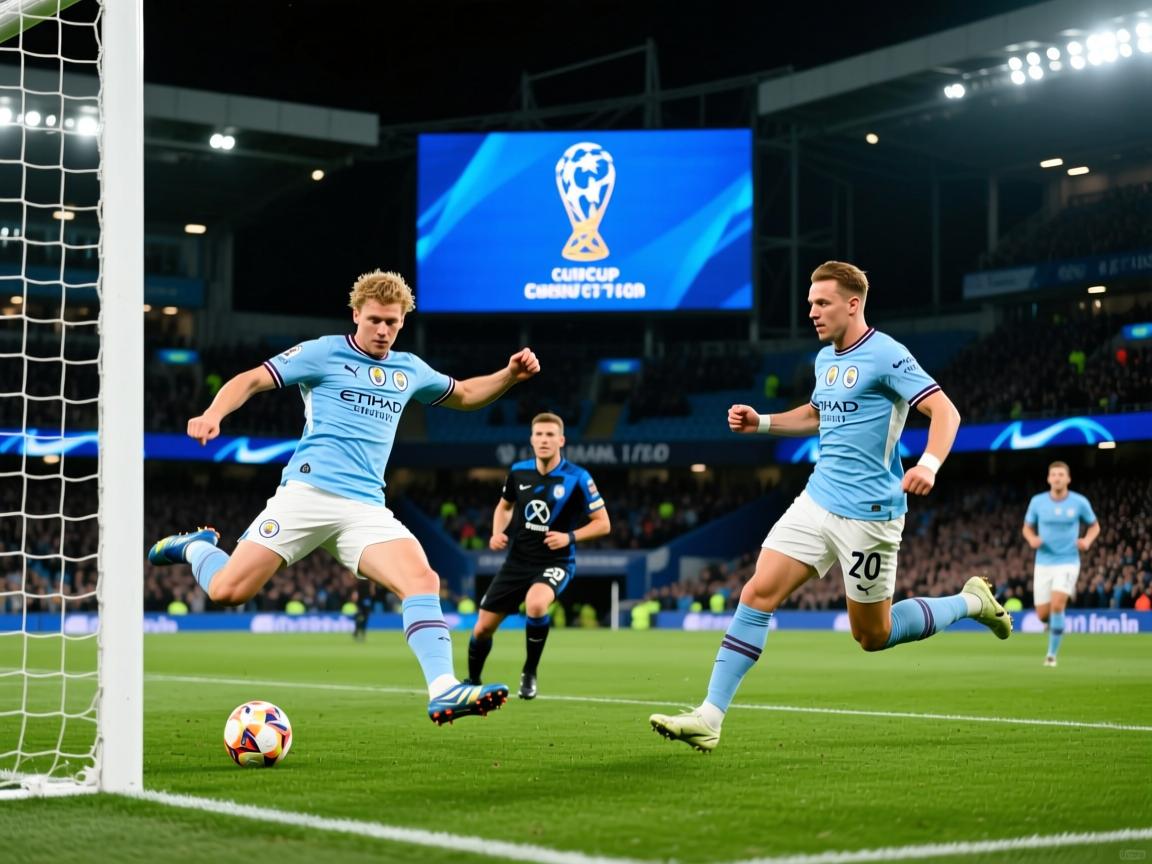 世俱杯-哈兰德点射京多安双响 曼城6-0阿尔艾因