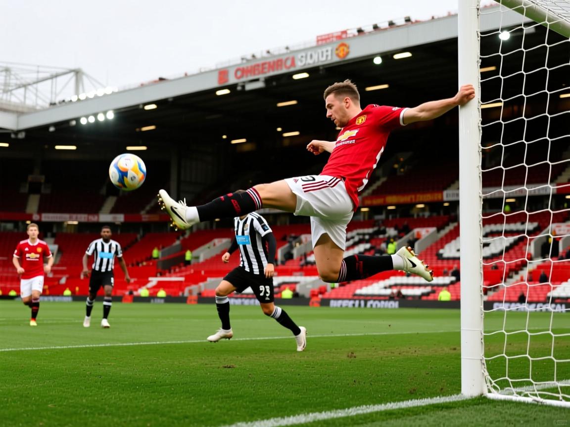 对阵纽卡凌空抽射破门,多古攻入曼联生涯首球 第2张